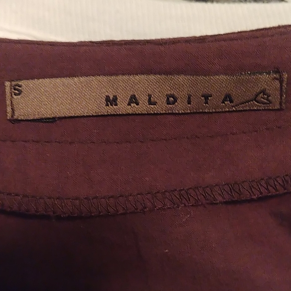 Brown Long-sleeve Blouse - Picture 4 of 4